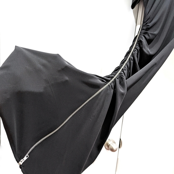 NY&Co Side Zipper Shirred Dress - Picture 5 of 10